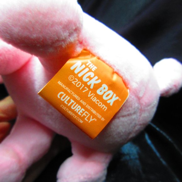 Hey Arnold! Pet Abner Pig Plush Doll Toy Nick Box EXCLUSIVE WINTER 2017 - Picture 4 of 10